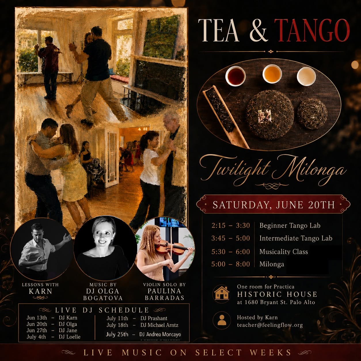 Tea & Tango, Palo Alto