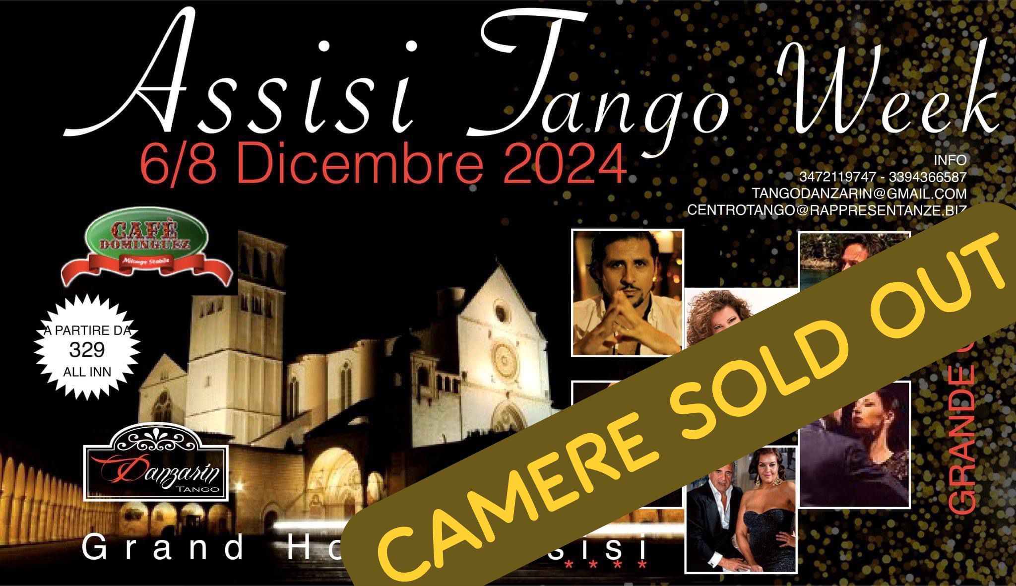 Assisi tango Week -GRANDE CAST- super location