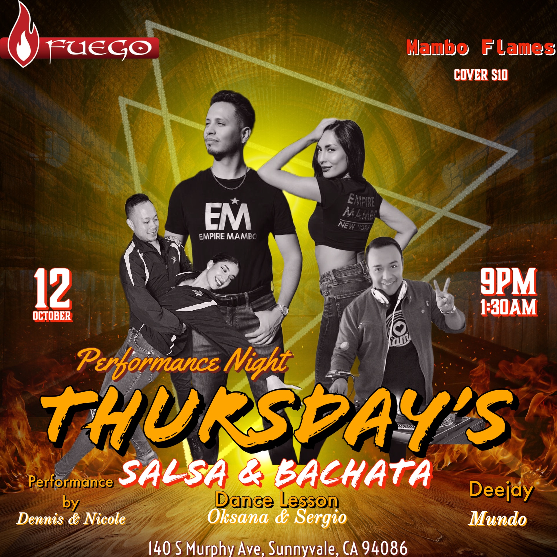 Salsa & Bachata Social Performance Night