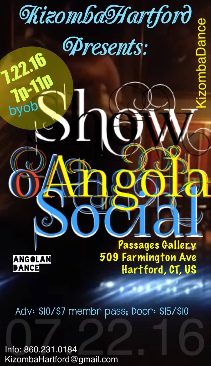 OAngola Kizomba Dance ShowSocial 7.22.16 Passages Gallery
