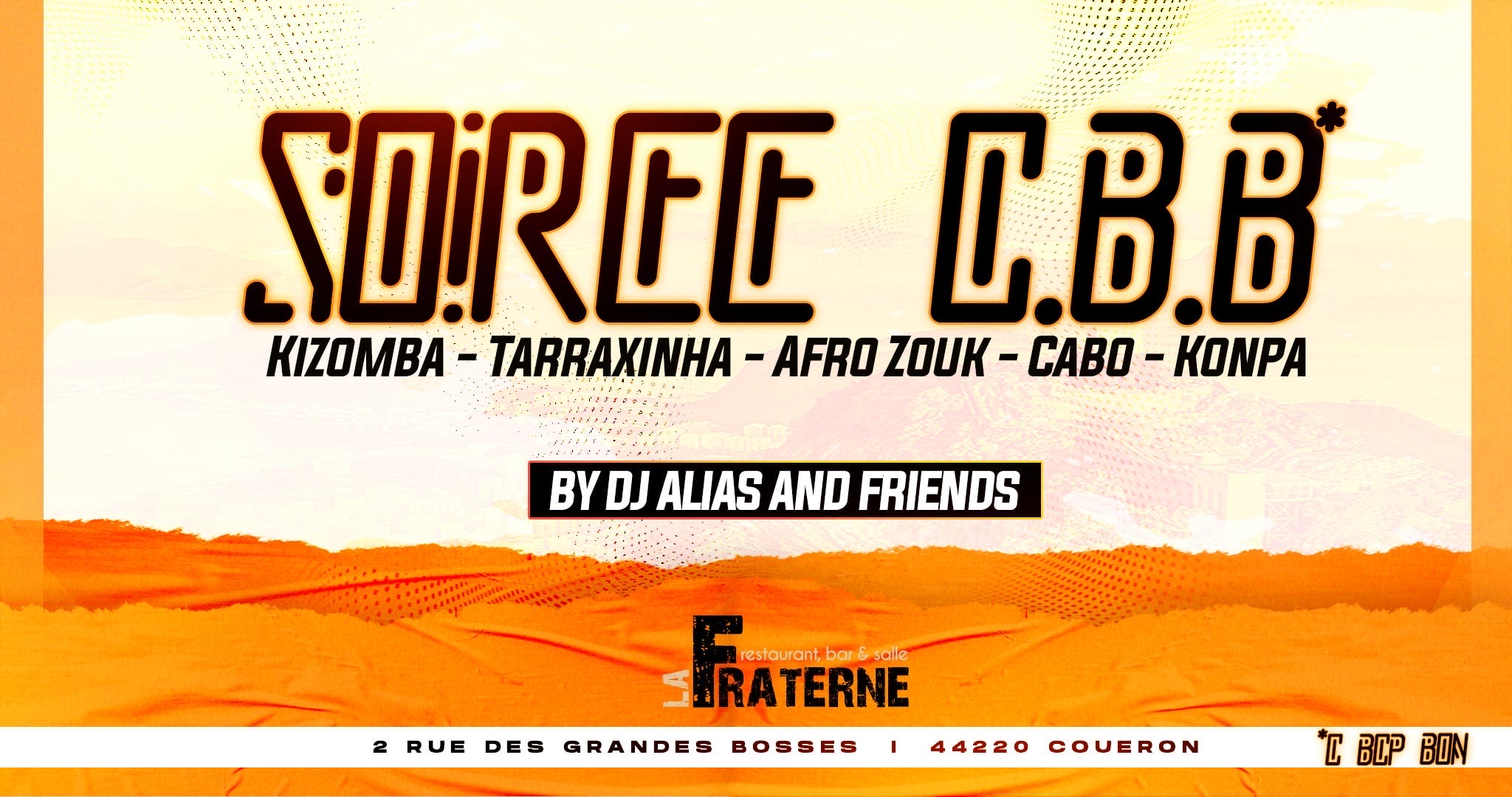 Soirée C BCP BON avec DJ ALIAS & DJ KIN !