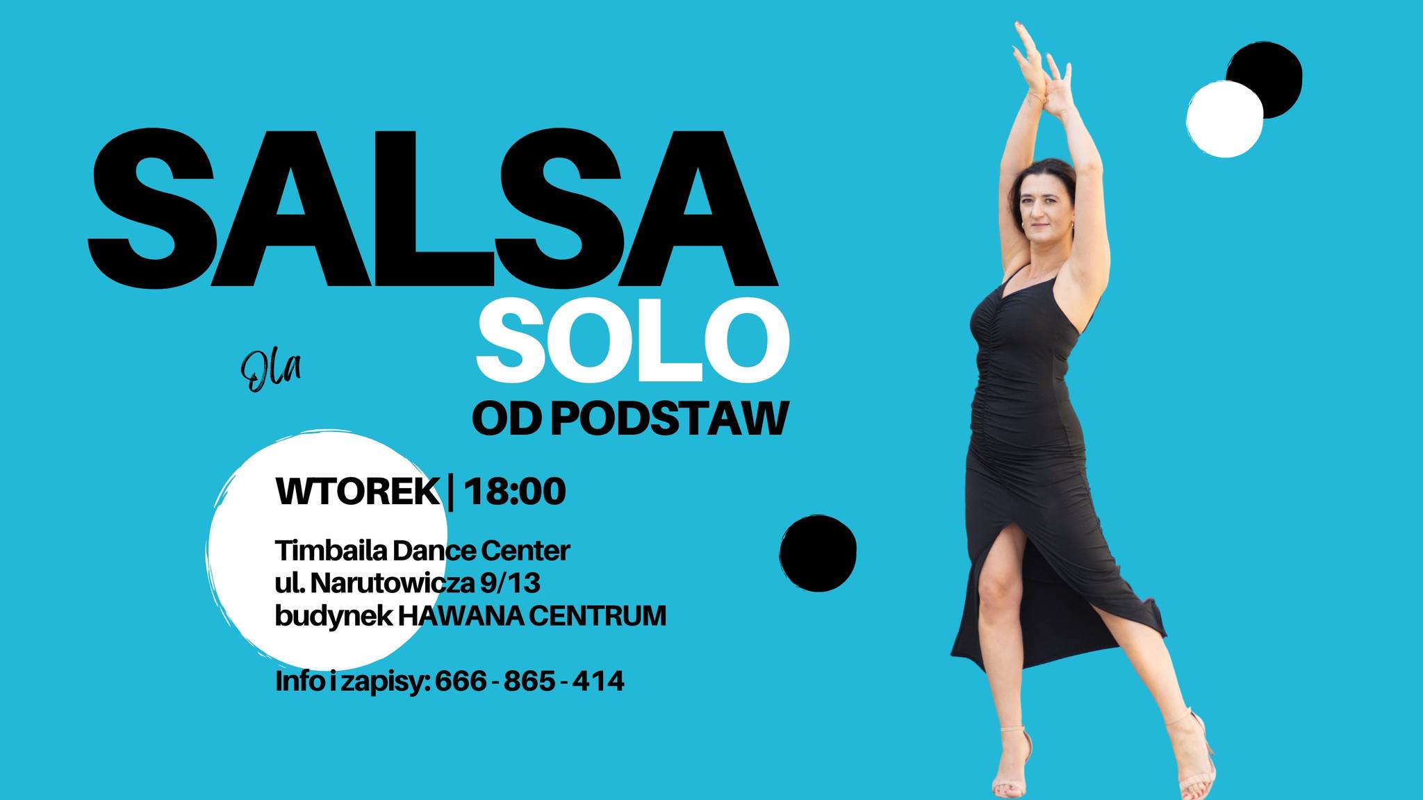 💃 Salsa Solo Rozpocznij swoją taneczną przygodę w Nowym Roku!