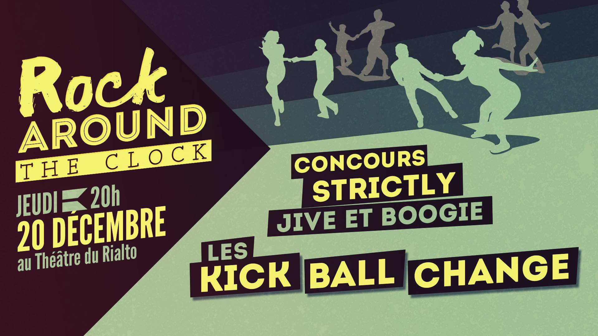 Rock Around the Clock avec les Kick Ball Change