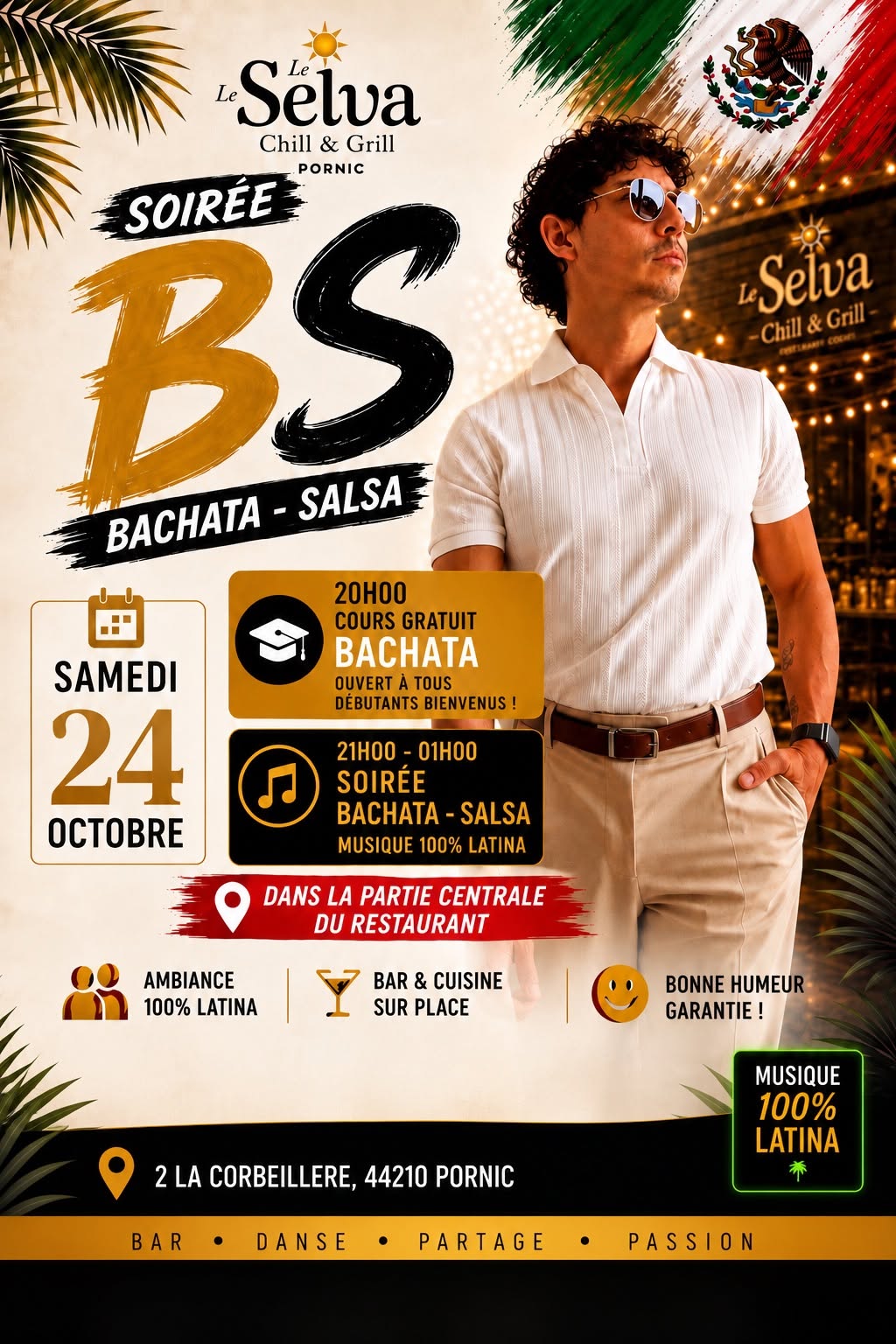 SAMEDI 24 OCTOBRE… ON SE RETROUVE AU SELVA ! ❤️‍🔥