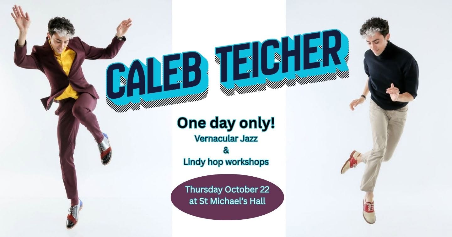 Caleb Teicher Jazz & Lindy hop workshops