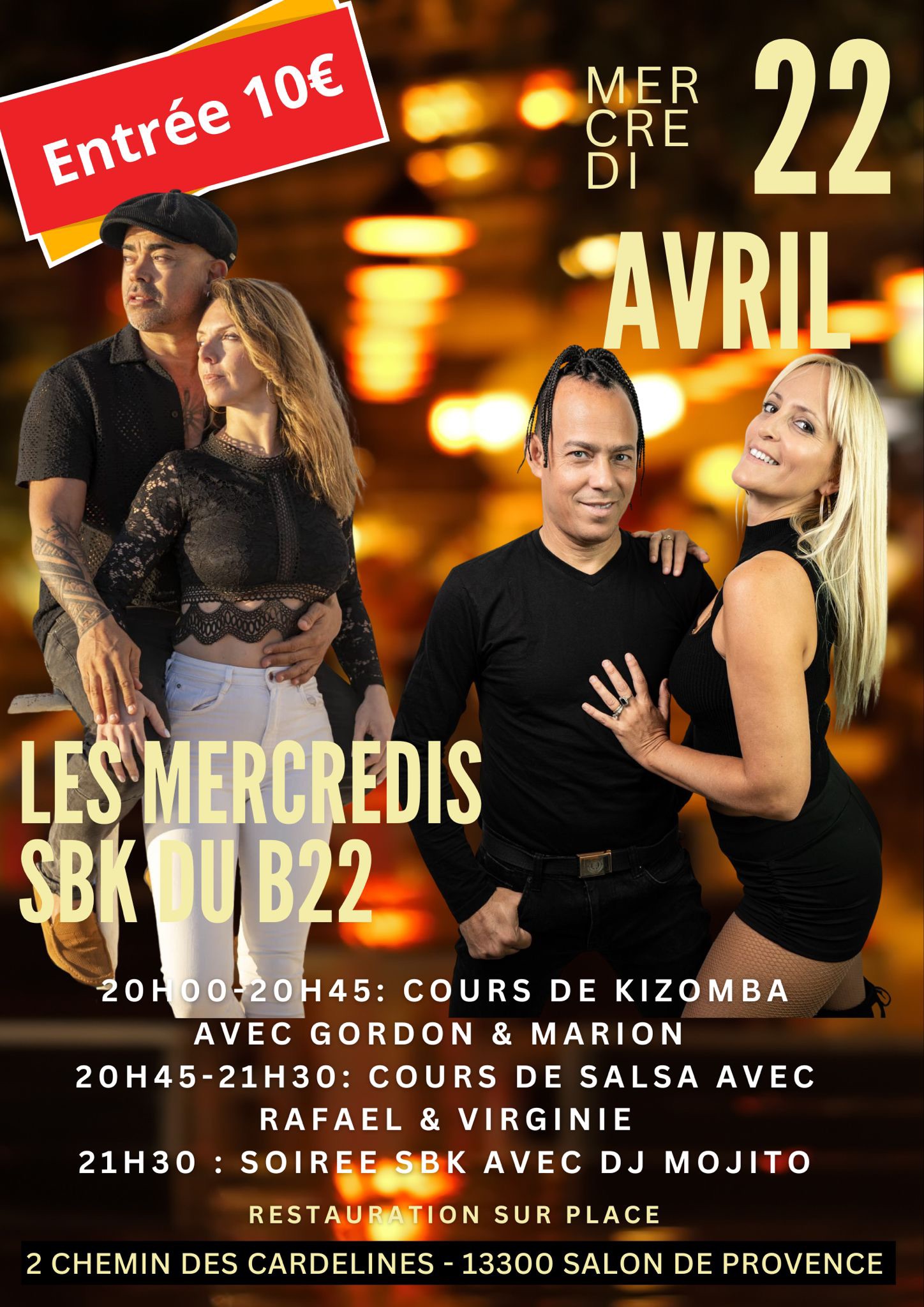 Les Mercredis SBK du B22