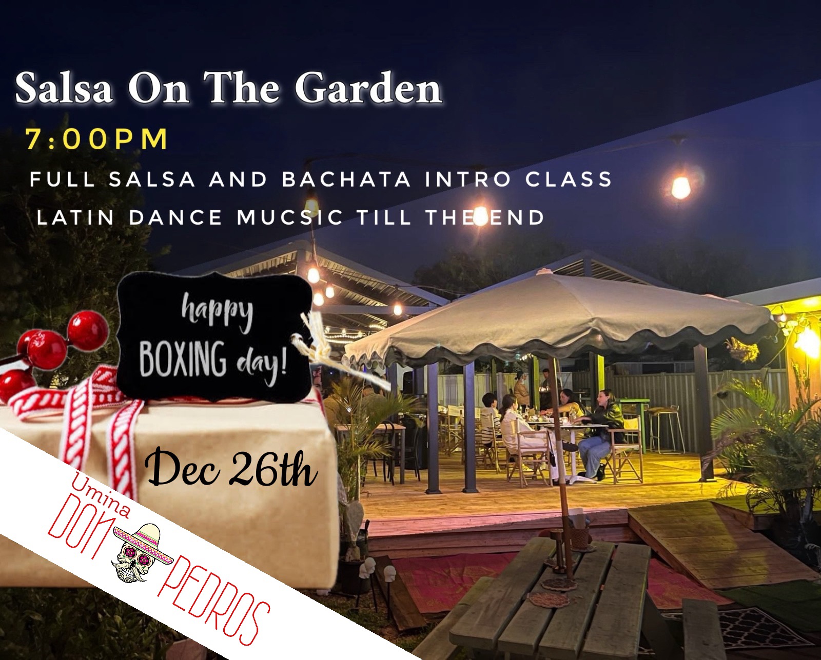 Umina Latin Boxing Day Free social event