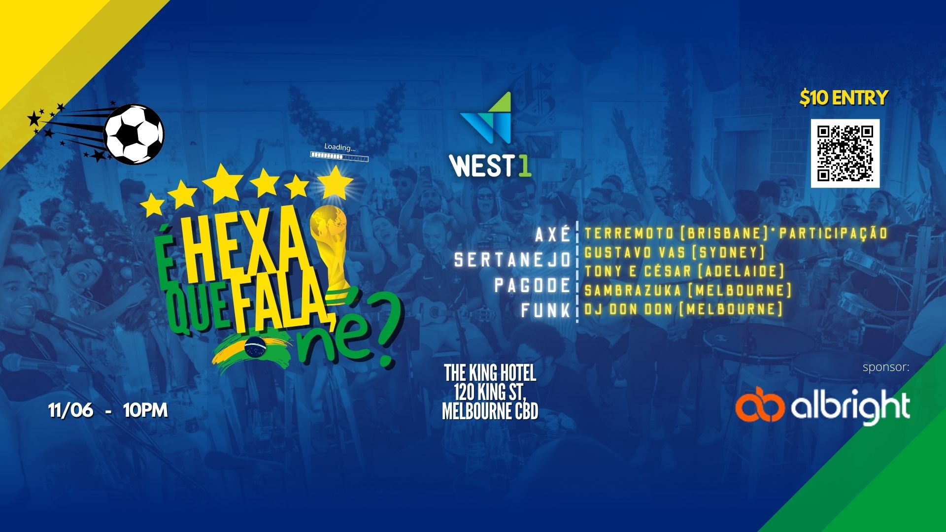 É Hexa Que Fala, né? - WEST 1 Party