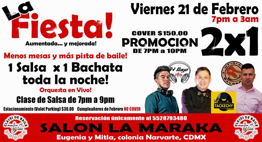 Noche de Salsa y Bachata