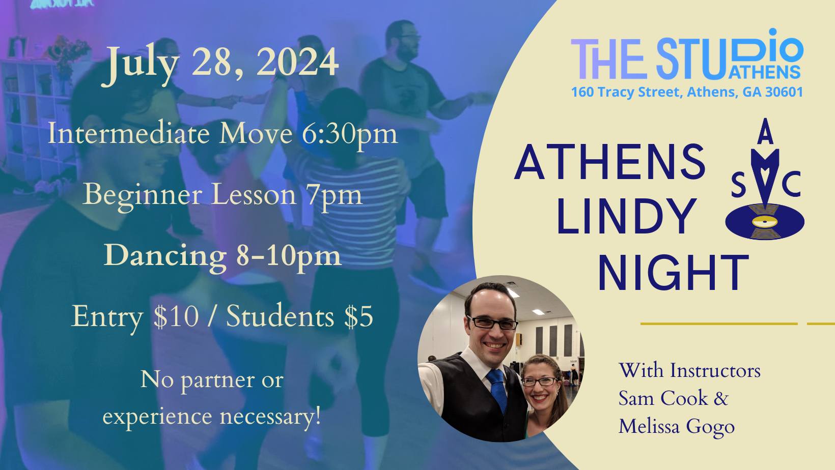 July Athens Lindy Night
