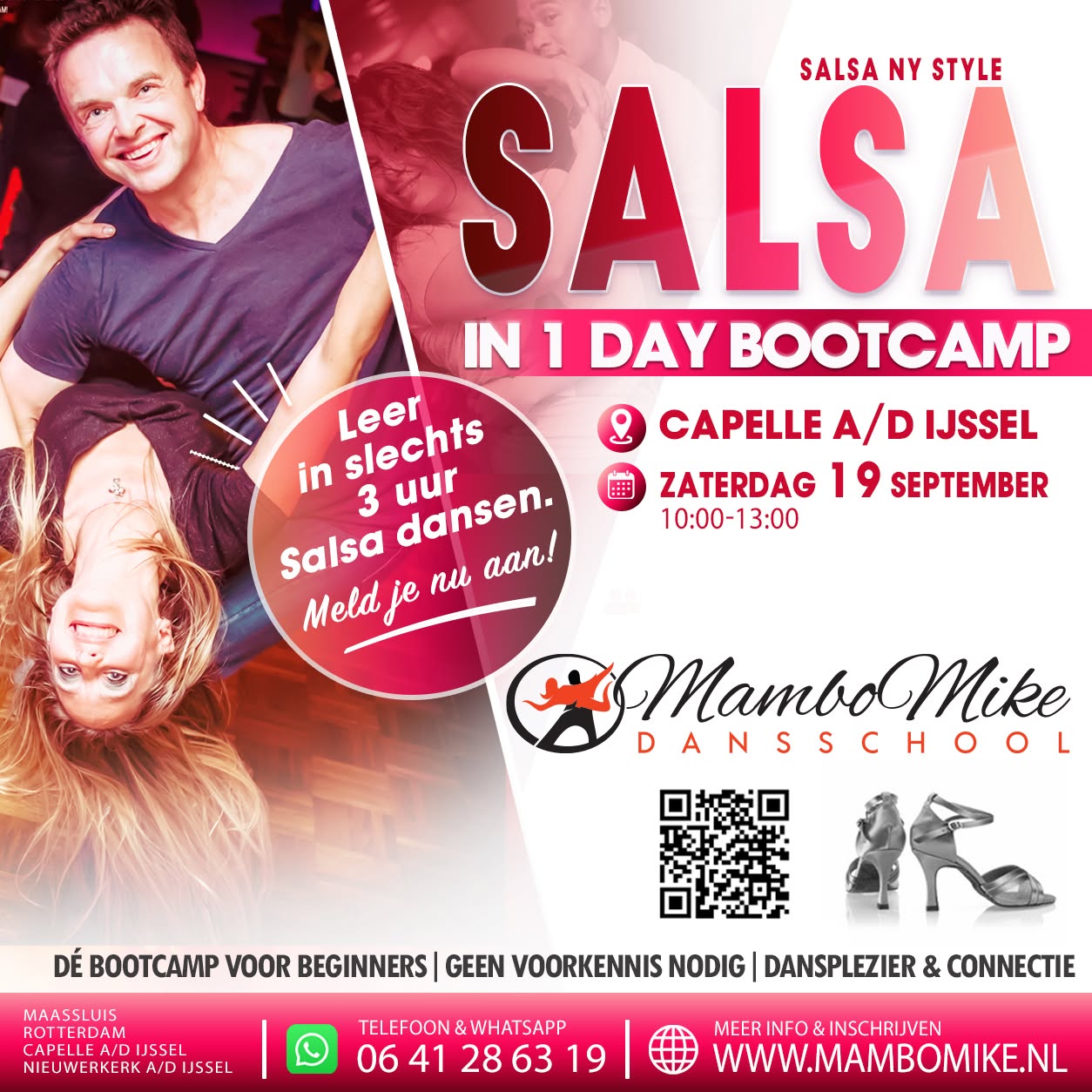 Salsa in 1 Day - zaterdag 19 September 2026