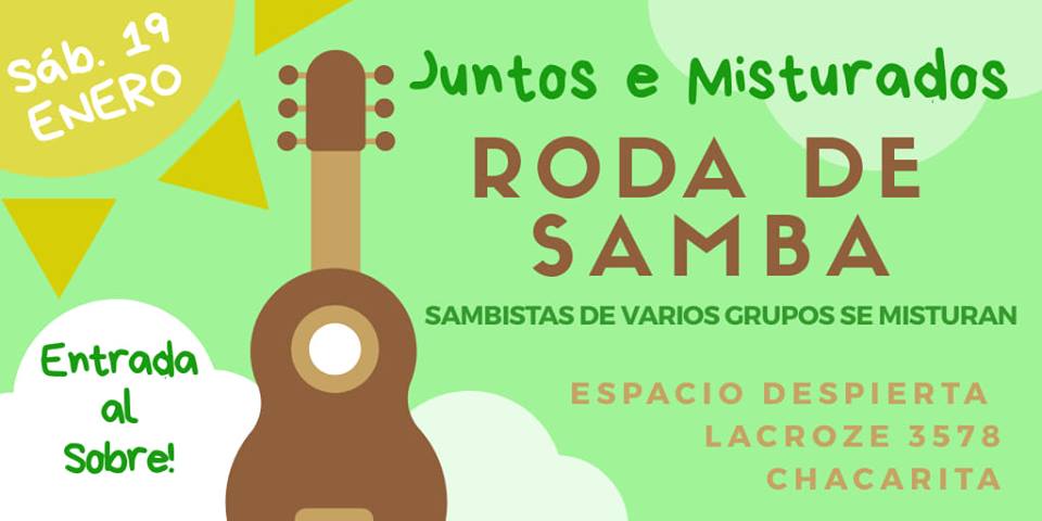 Sáb 19 1 Roda De Samba En Despierta