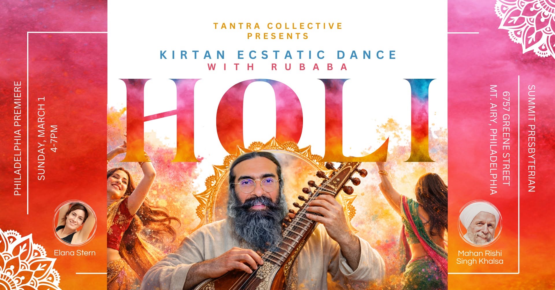Holi Kirtan Ecstatic Dance with Rubaba