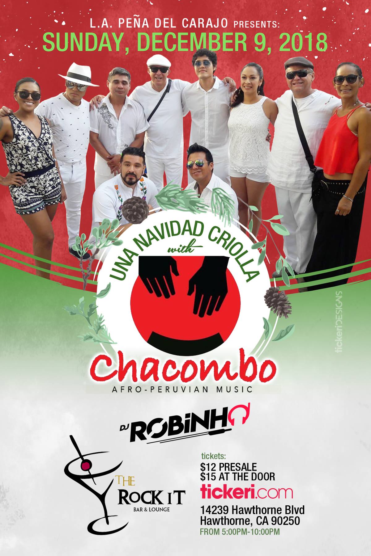L.A. Peña del Cara jo with Chacombo