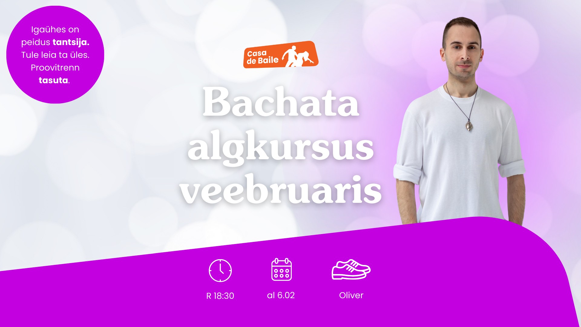 Bachata algkursus @Casa de Baile