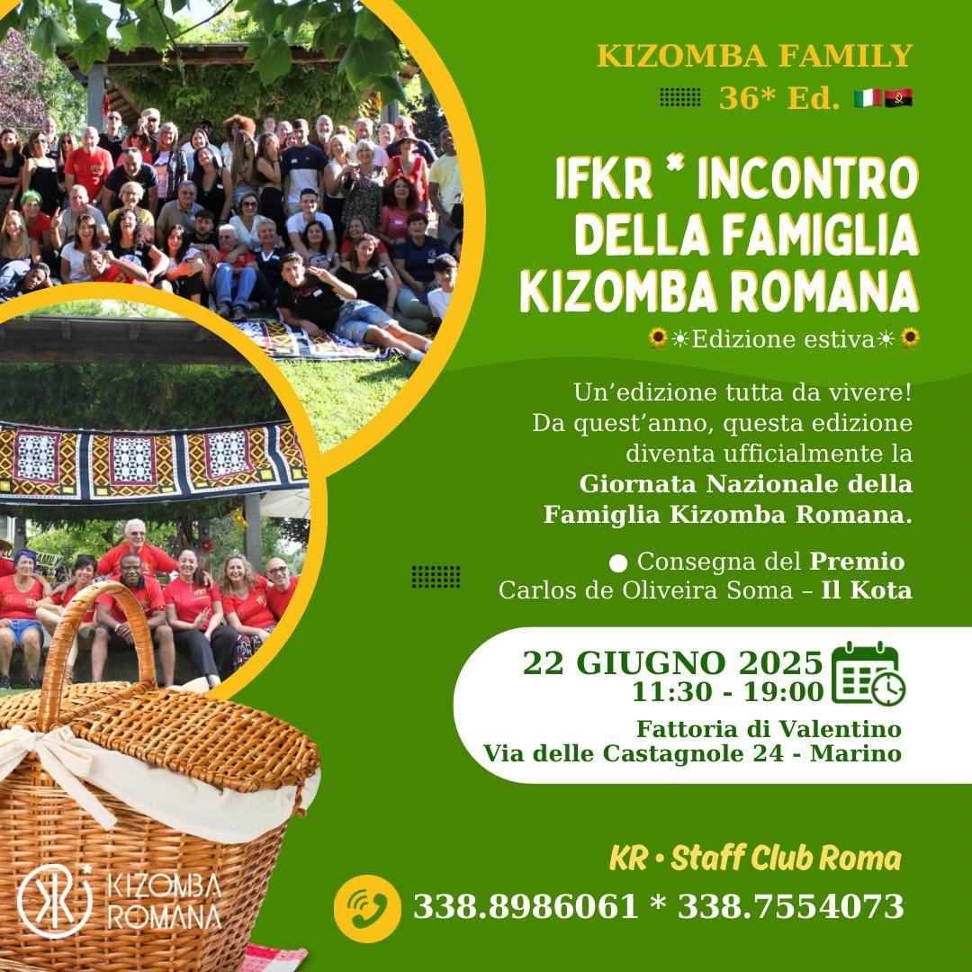 36° IFKR- Incontro della Family