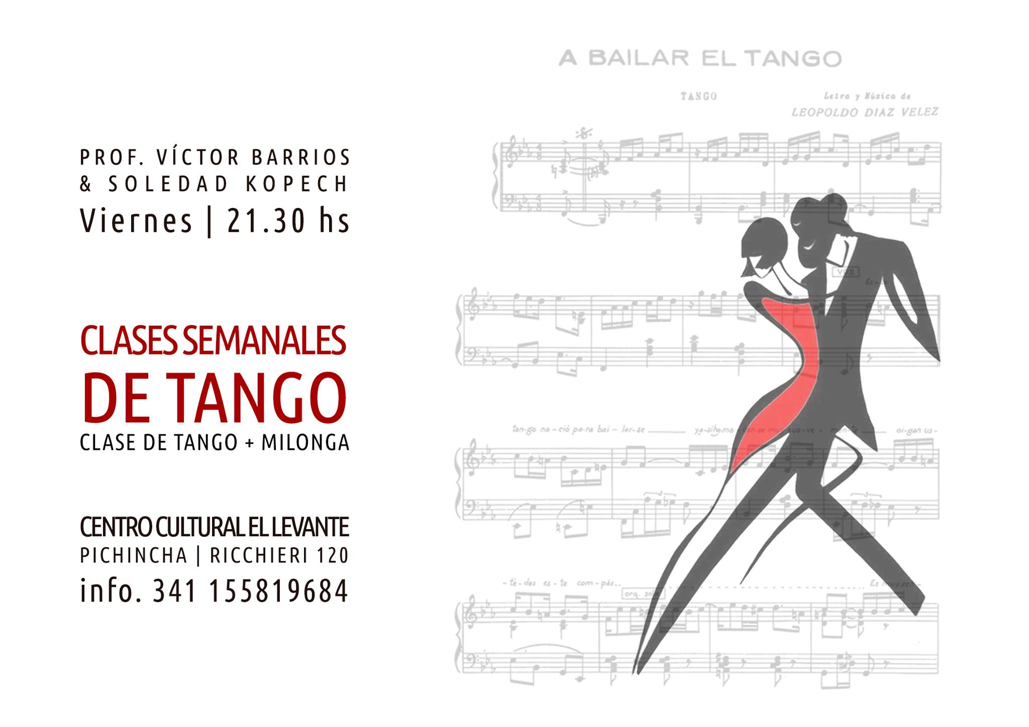Clases de Tango en El Levante