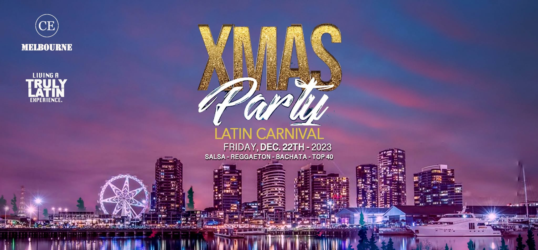 Melbourne's Latin Christmas Mega Cruise Extravaganza