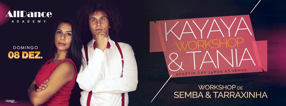 Workshop Semba e Tarraxinha Com Kayaya e Tania na AllDance