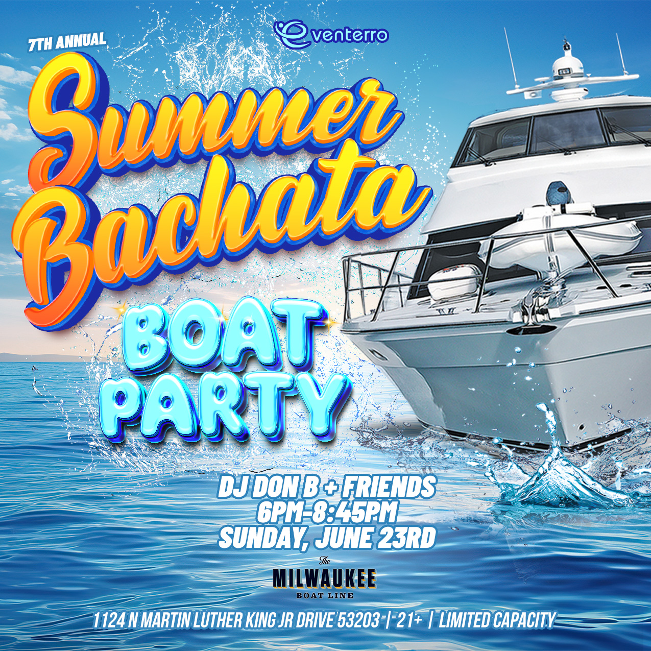 Summer Bachata Boat Party 7th Annual