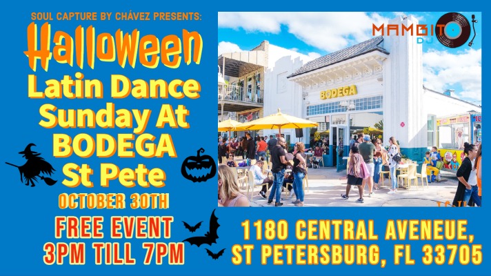 Halloween Latin Dance Sunday at BODEGA St Pete