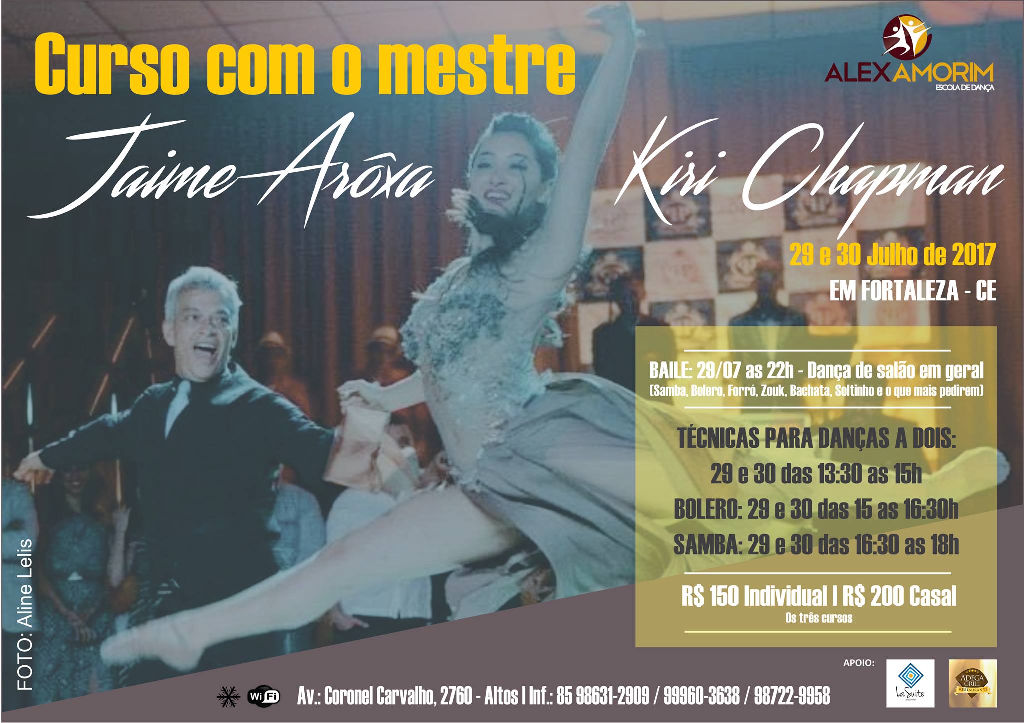 Curso com o mestre Jaime Arôxa