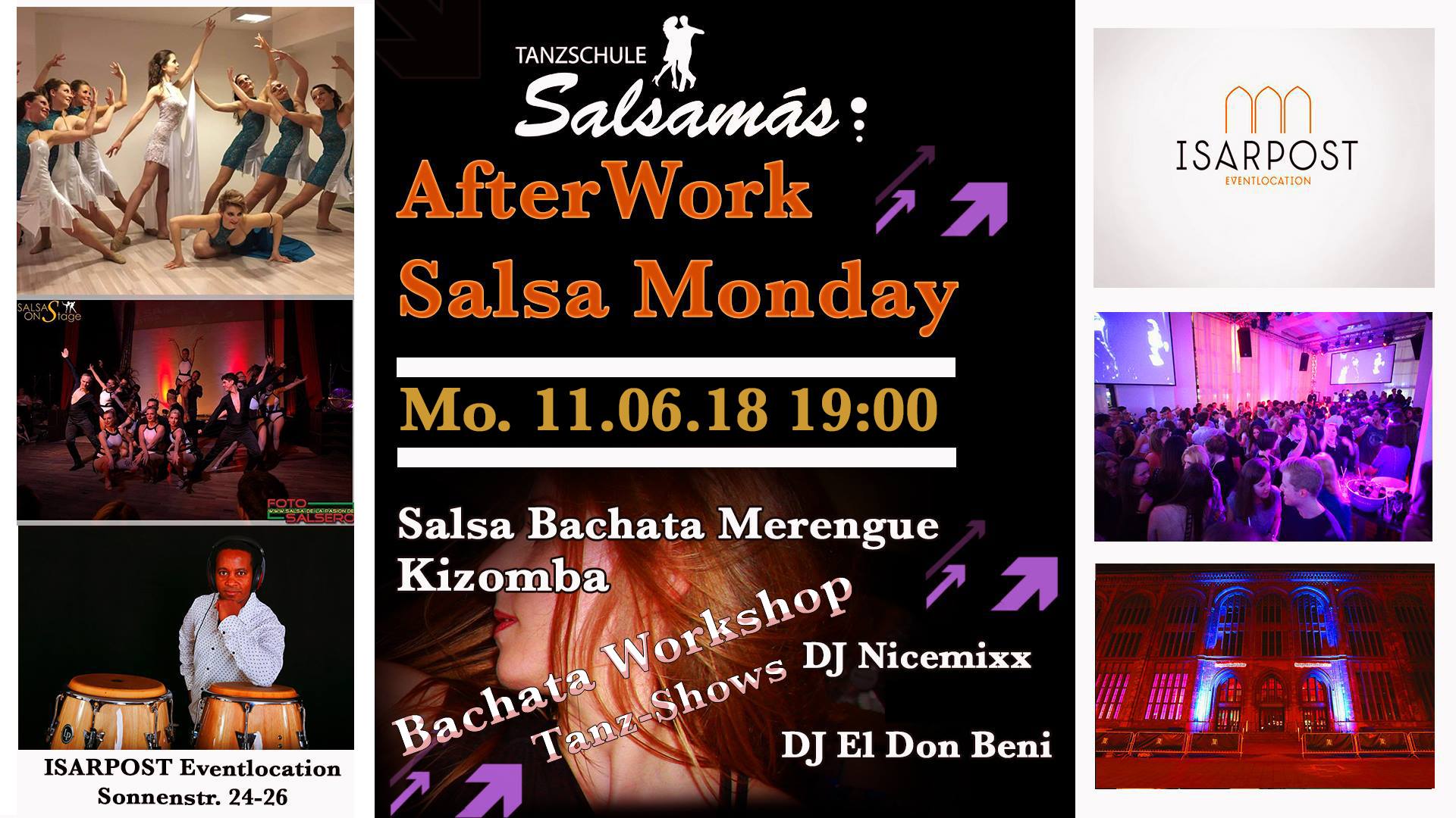 AfterWork Salsa Monday mit Salsamás & Friends