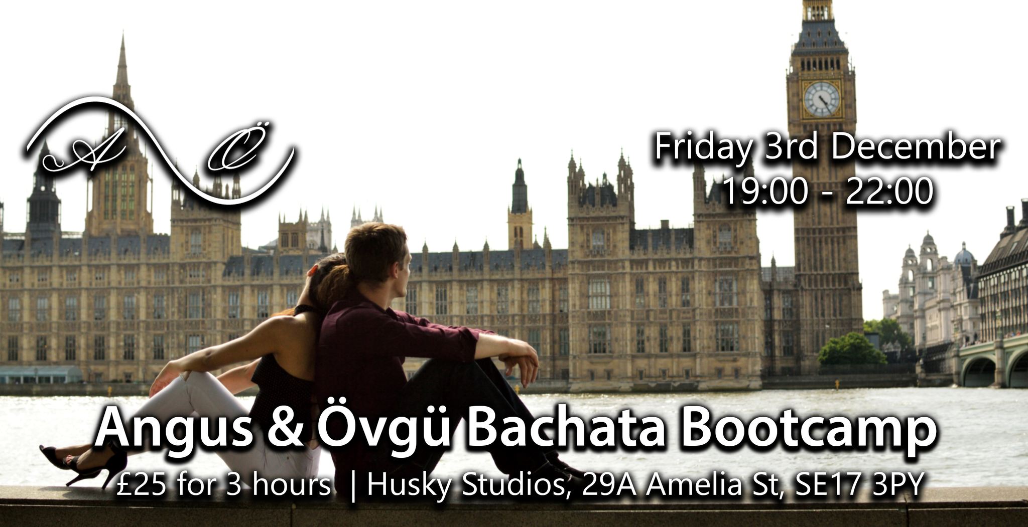 Angus & Övgü - 3 Hour Intensive Bachata Bootcamp