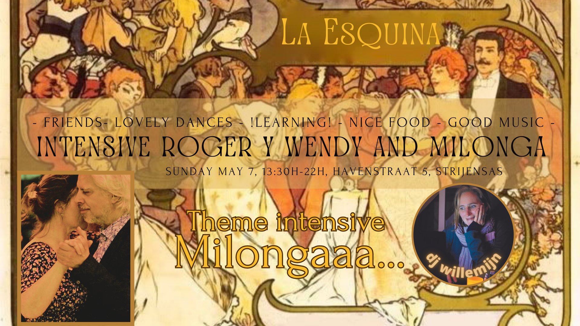 Intensive Musicality Roger Y Wendy part II and Milonga La Esquina