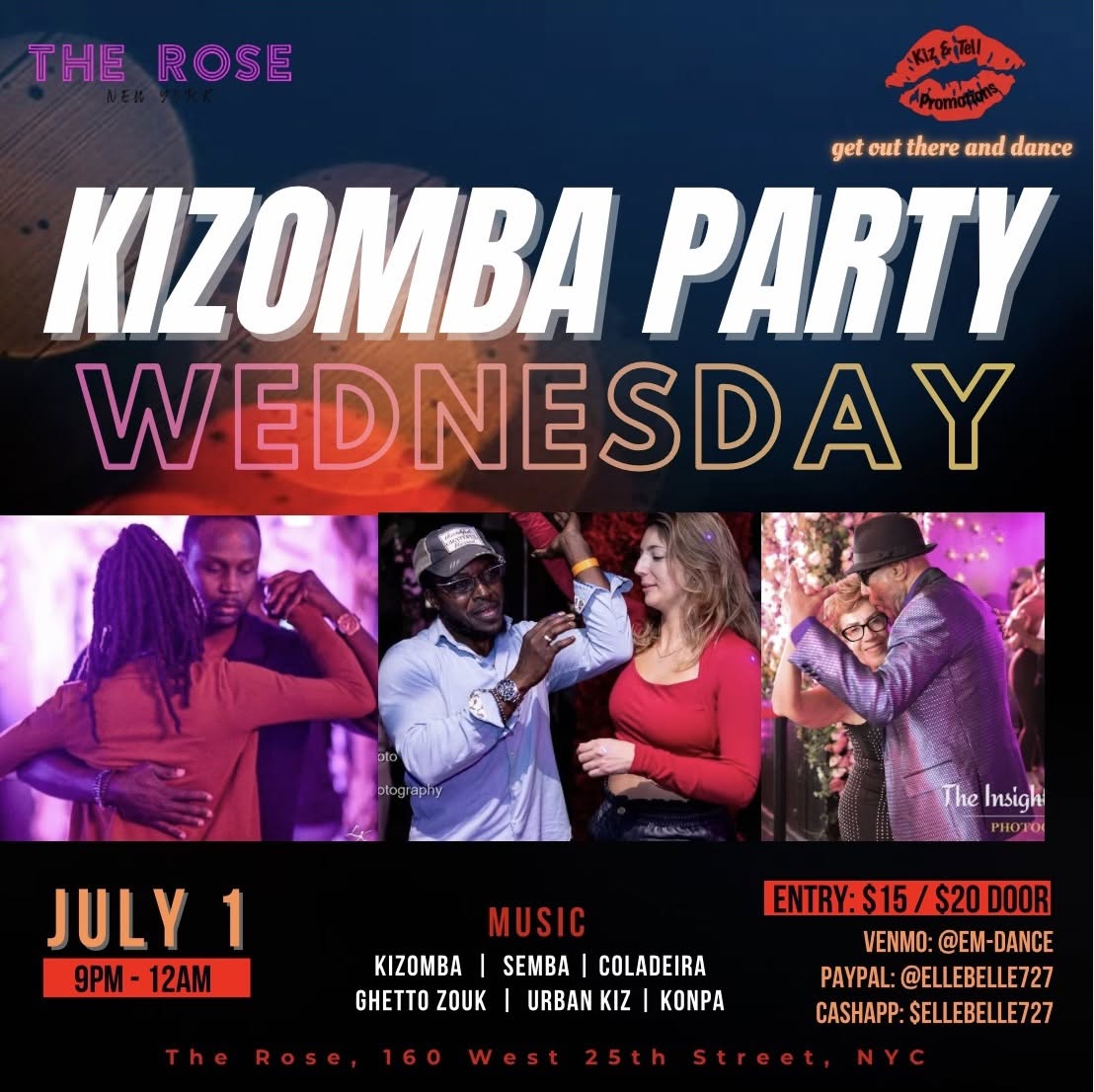 Kizomba Party Wednesday