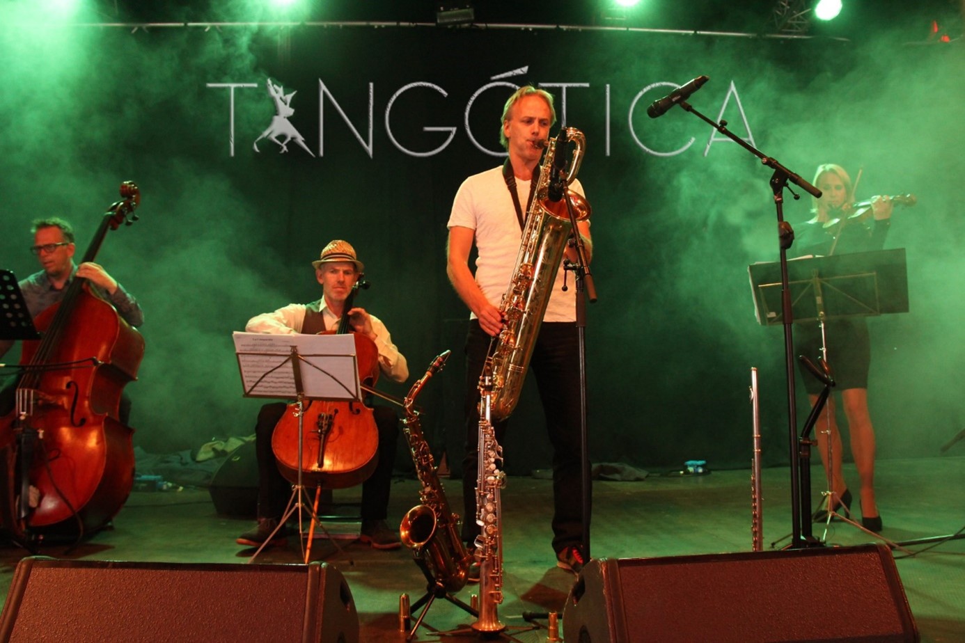 Konsert och milonga med Tangotica