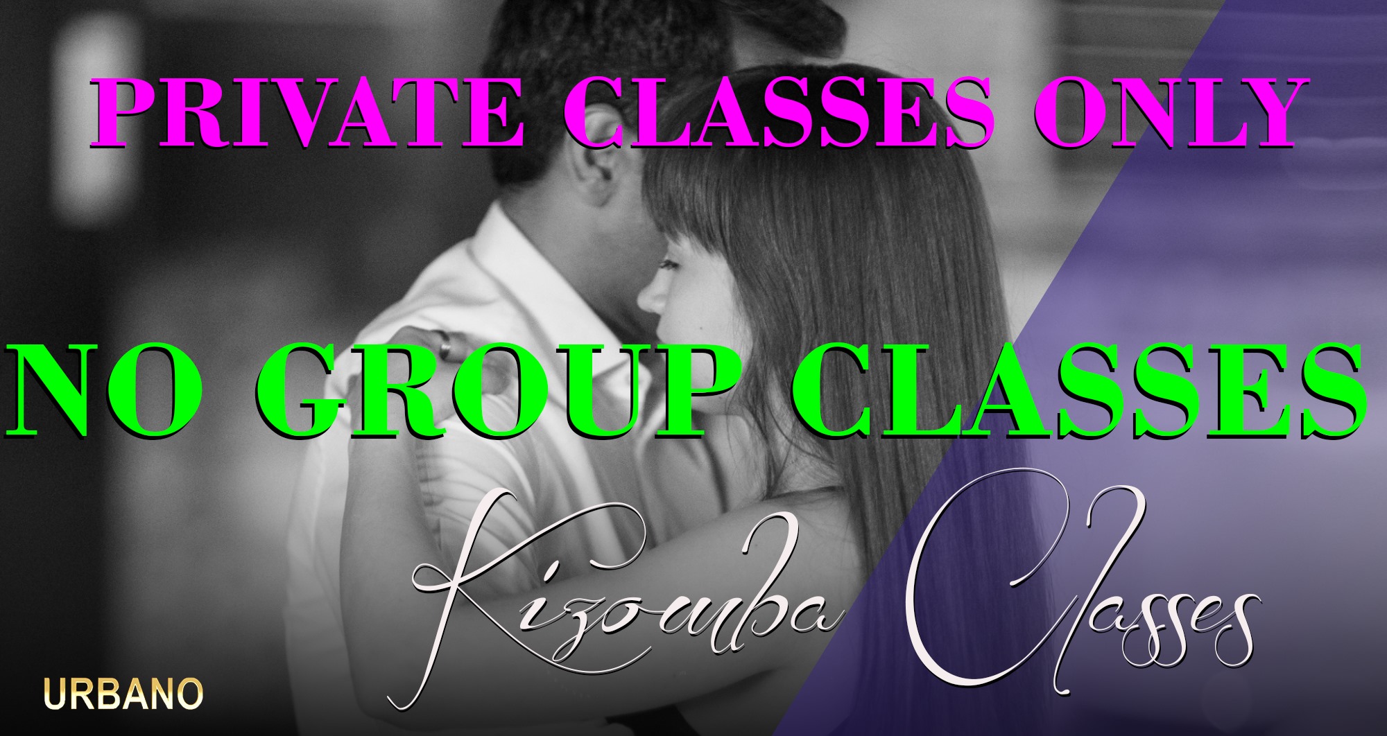 No Group Classes - Private Kizomba Classes