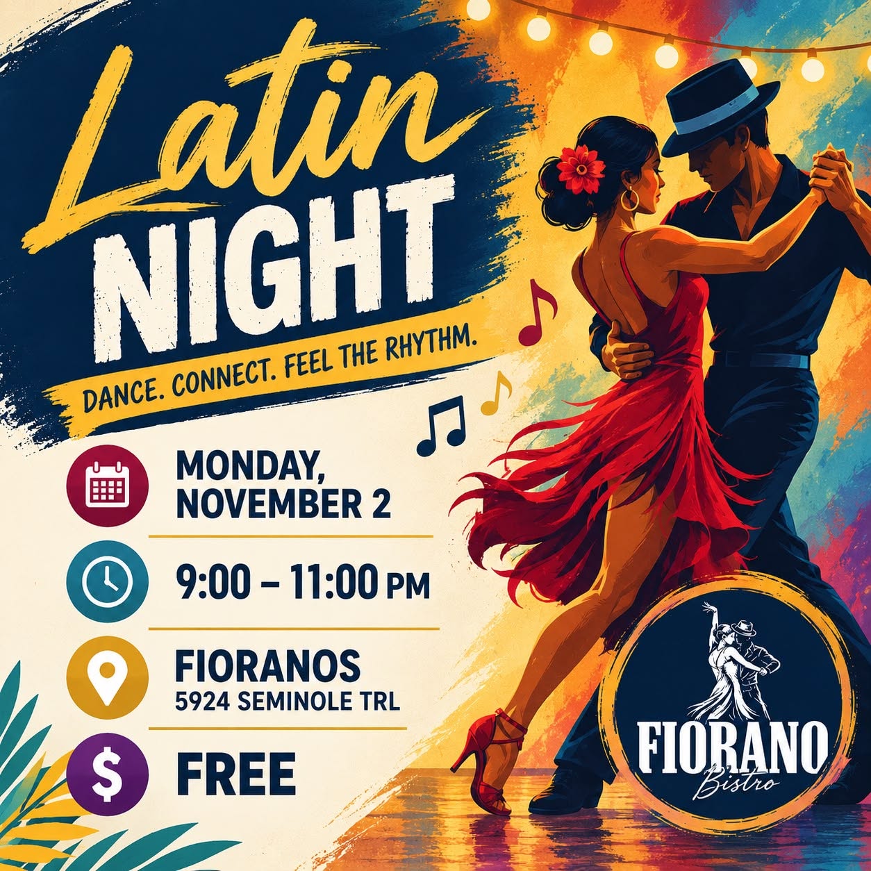 ~ Latin Night First Mondays ~
