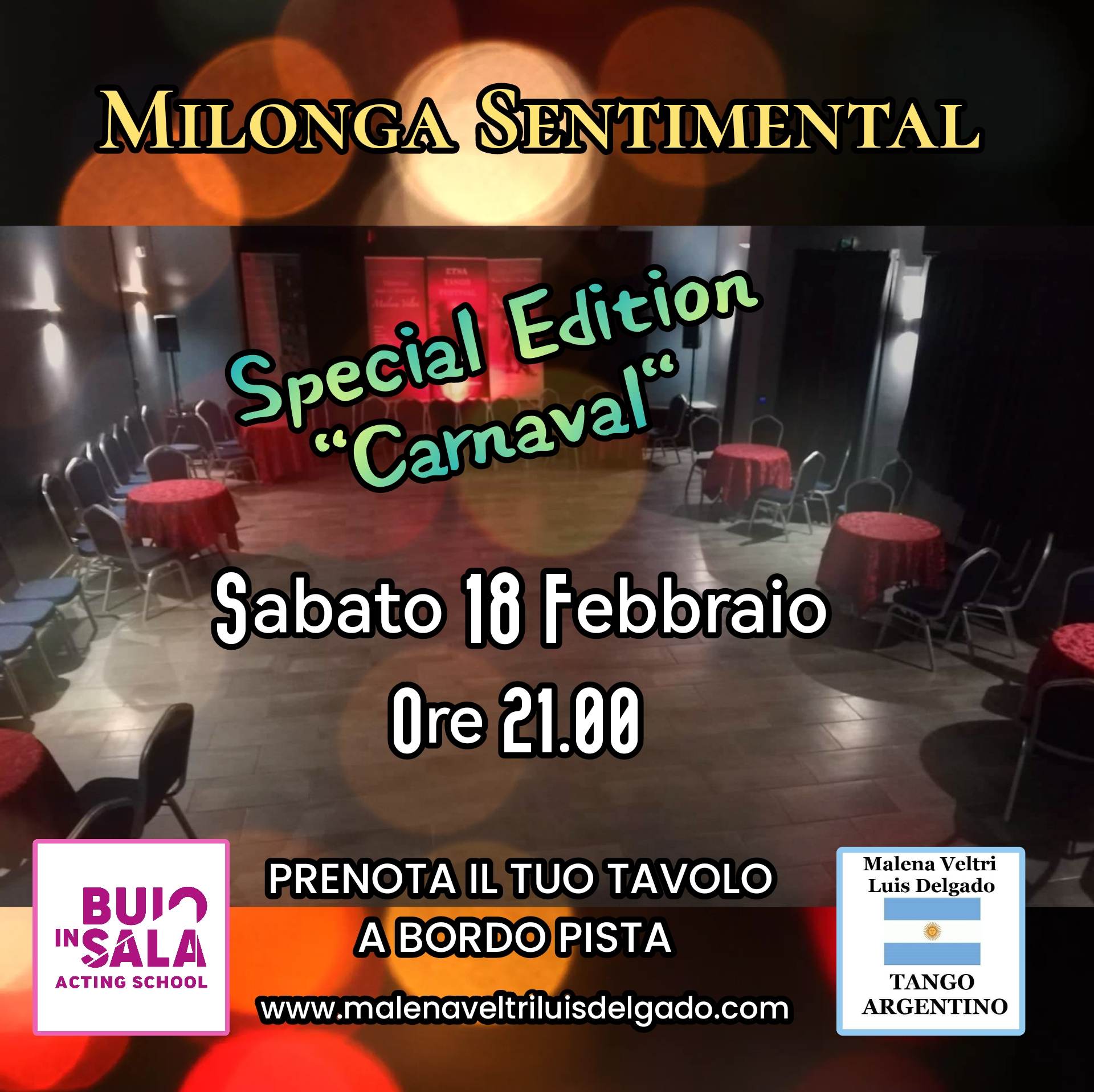 ✨ Milonga Sentimental 🎵🎶 Special Edition "Carnaval"