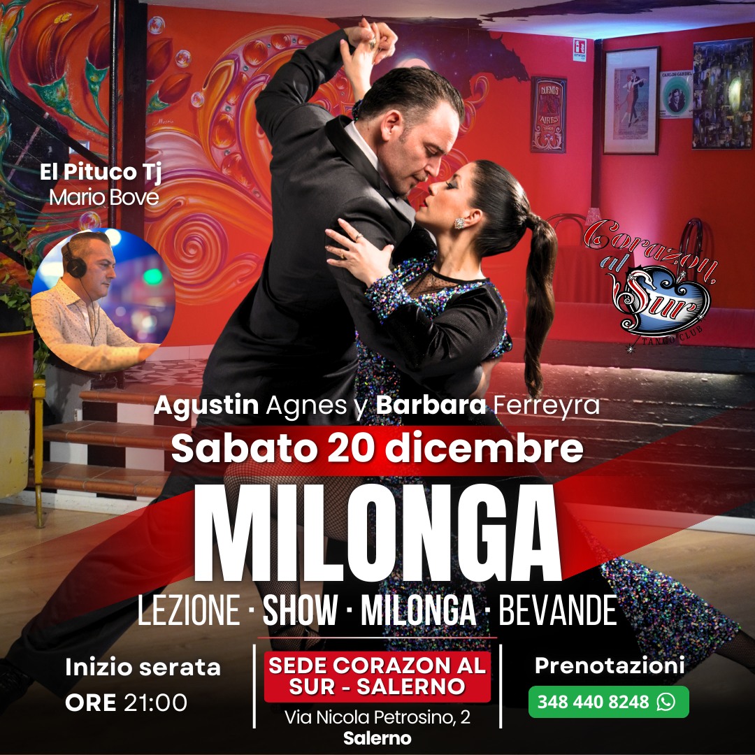 Milonga Argentina a Salerno