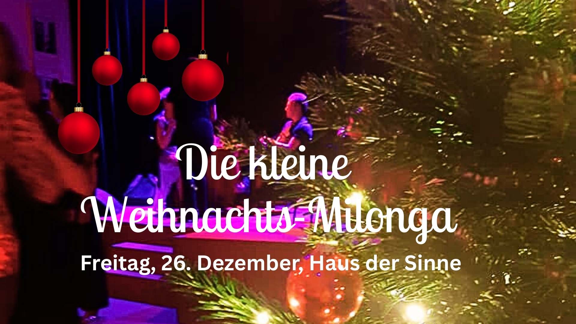 Die kleine Weihnachts-Milonga mit DJ UW (Neo-trad-Mix)
