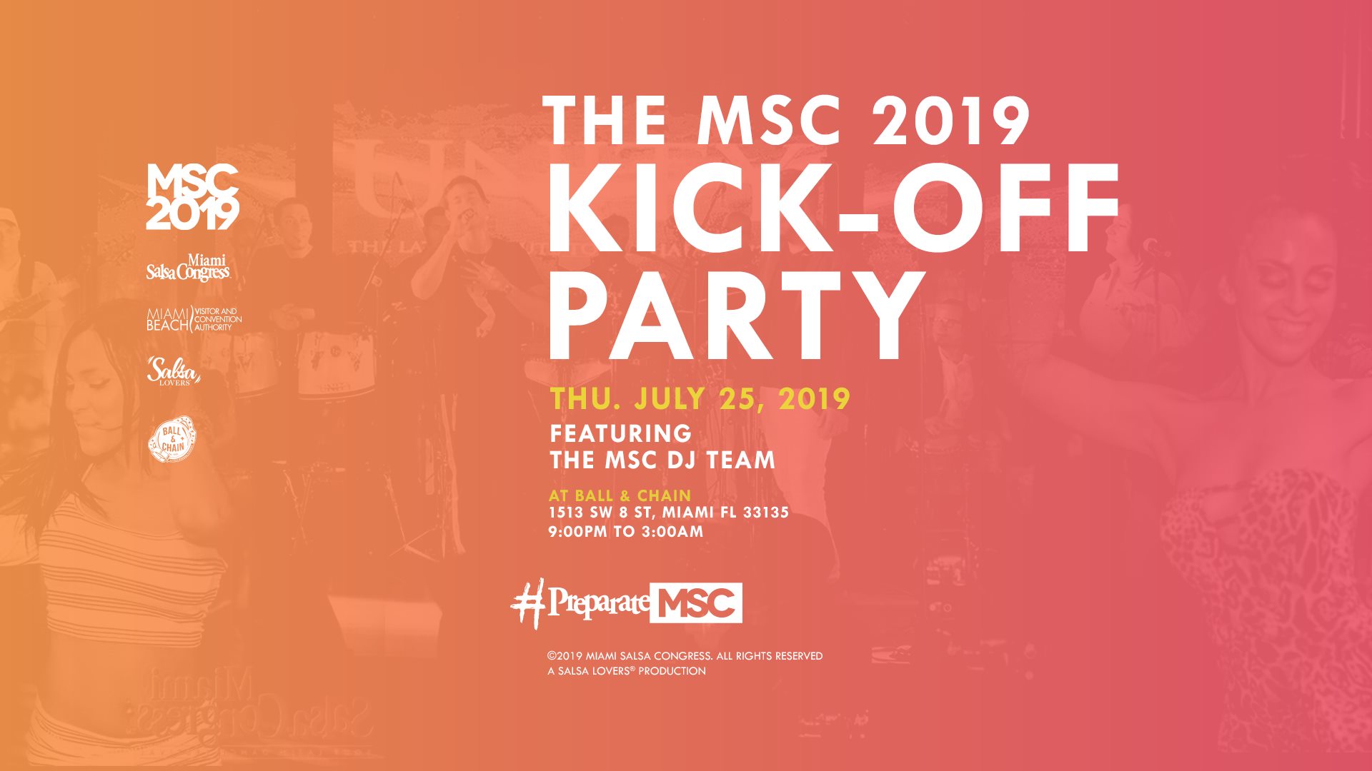 Miami Salsa Congress Kick Off Party