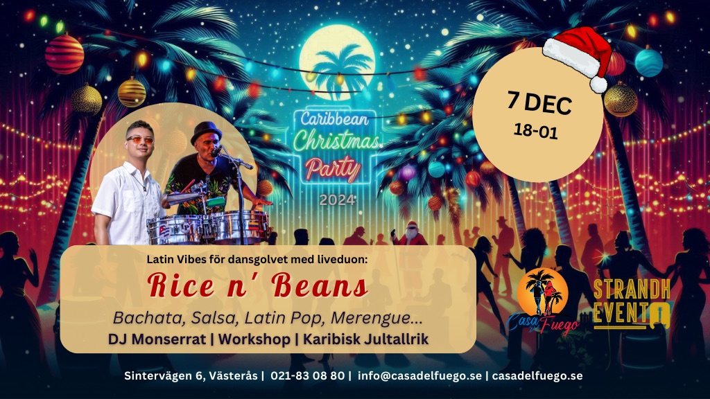 Caribbean Christmas Party LIVEDUO DJ Workshop