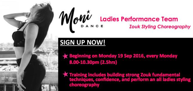 Zouk Ladies Performance Team - We are Recruiting!