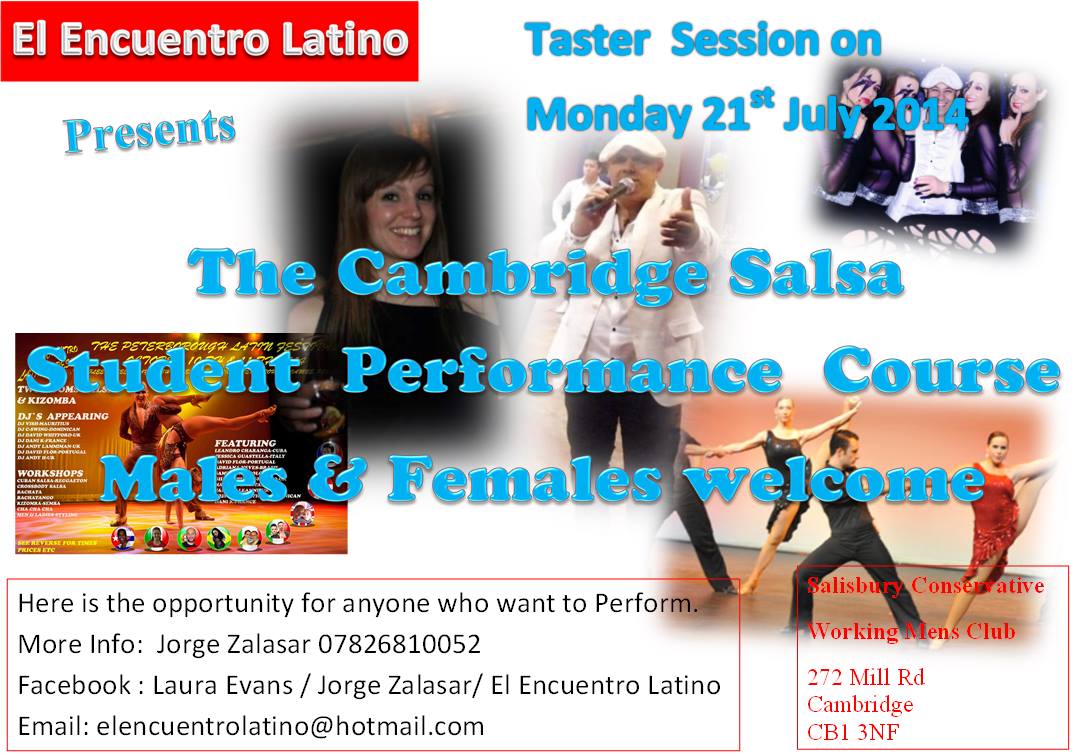 Salsa Performance course - On1