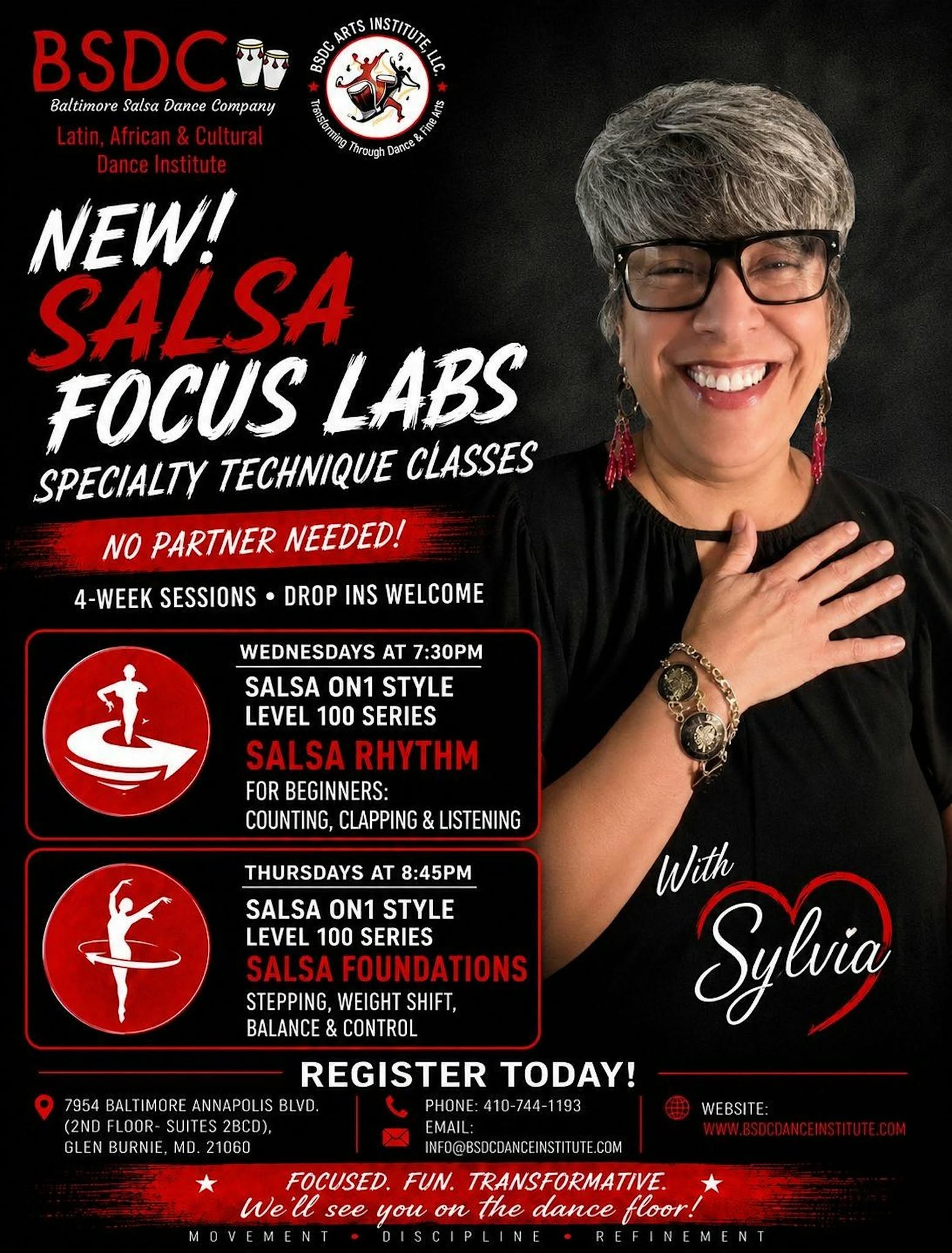 Salsa Focus Lab On1): Salsa Rhythm for Beginners (Count, Clap, Listen)