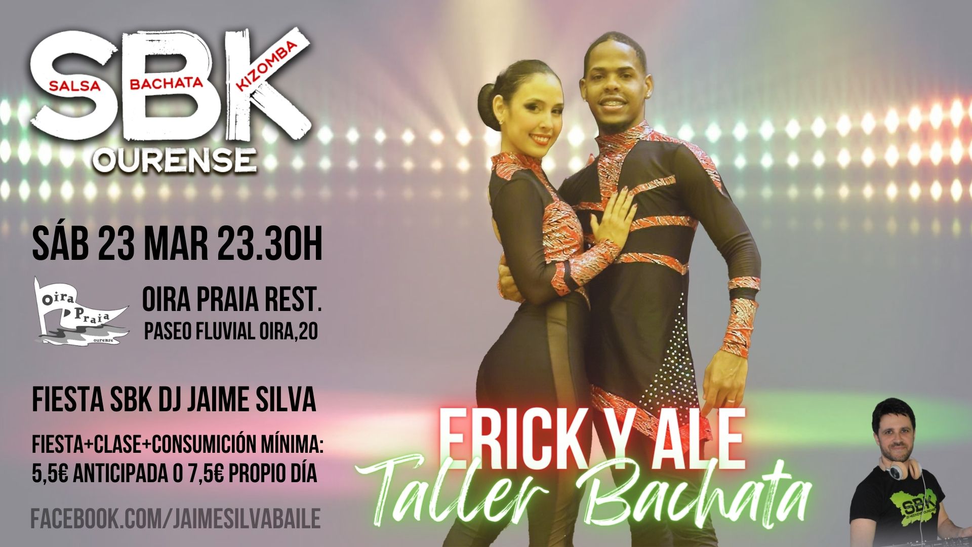 Fiesta SBK Ourense con ERICK Y ALE