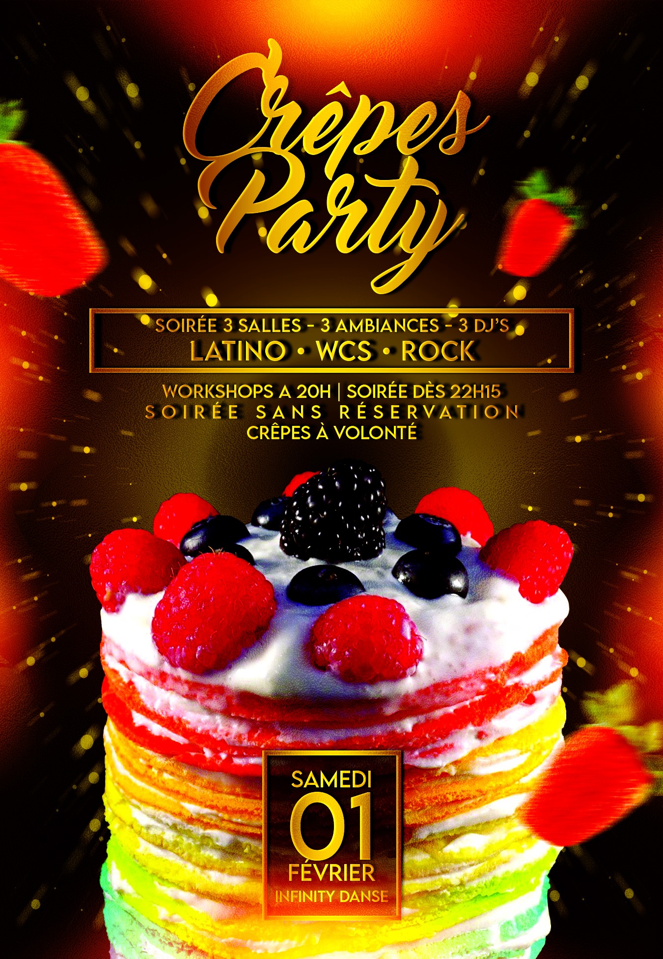 Crêpes Party Infinity