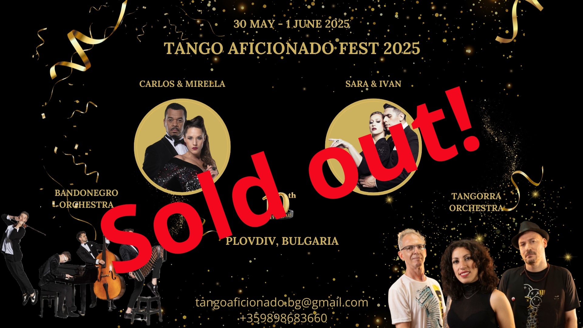 TANGO AFICIONADO FEST 2025 10th Anniversary