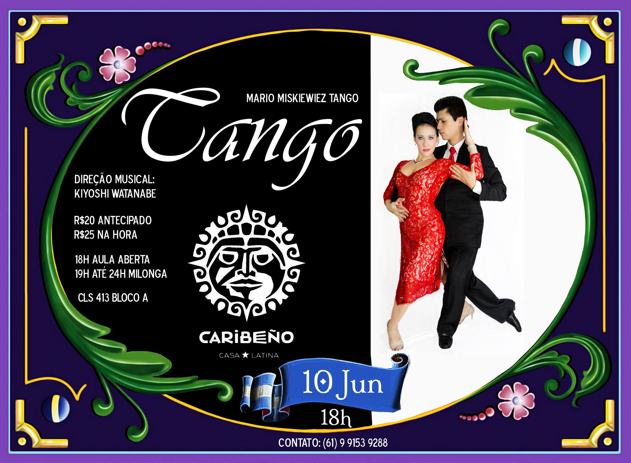Noite de Tango em Caribeño