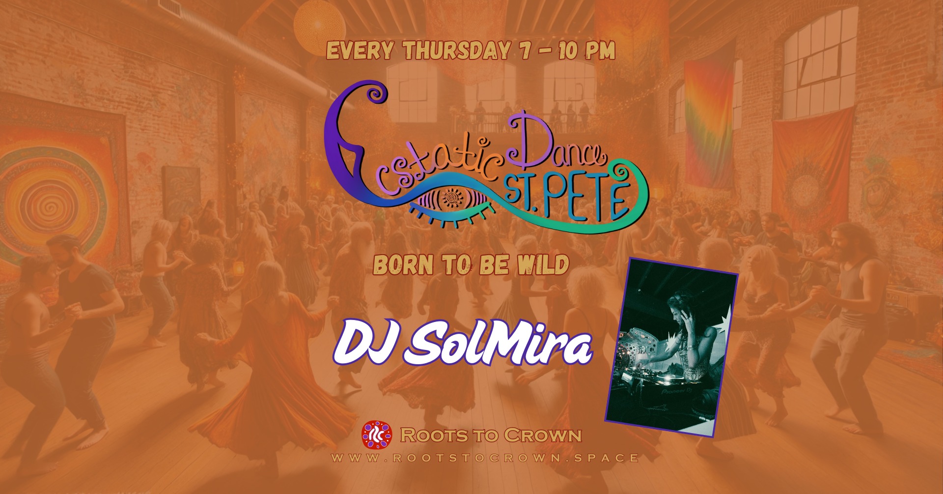 Ecstatic Dance + Contact Improv DJ SolMira