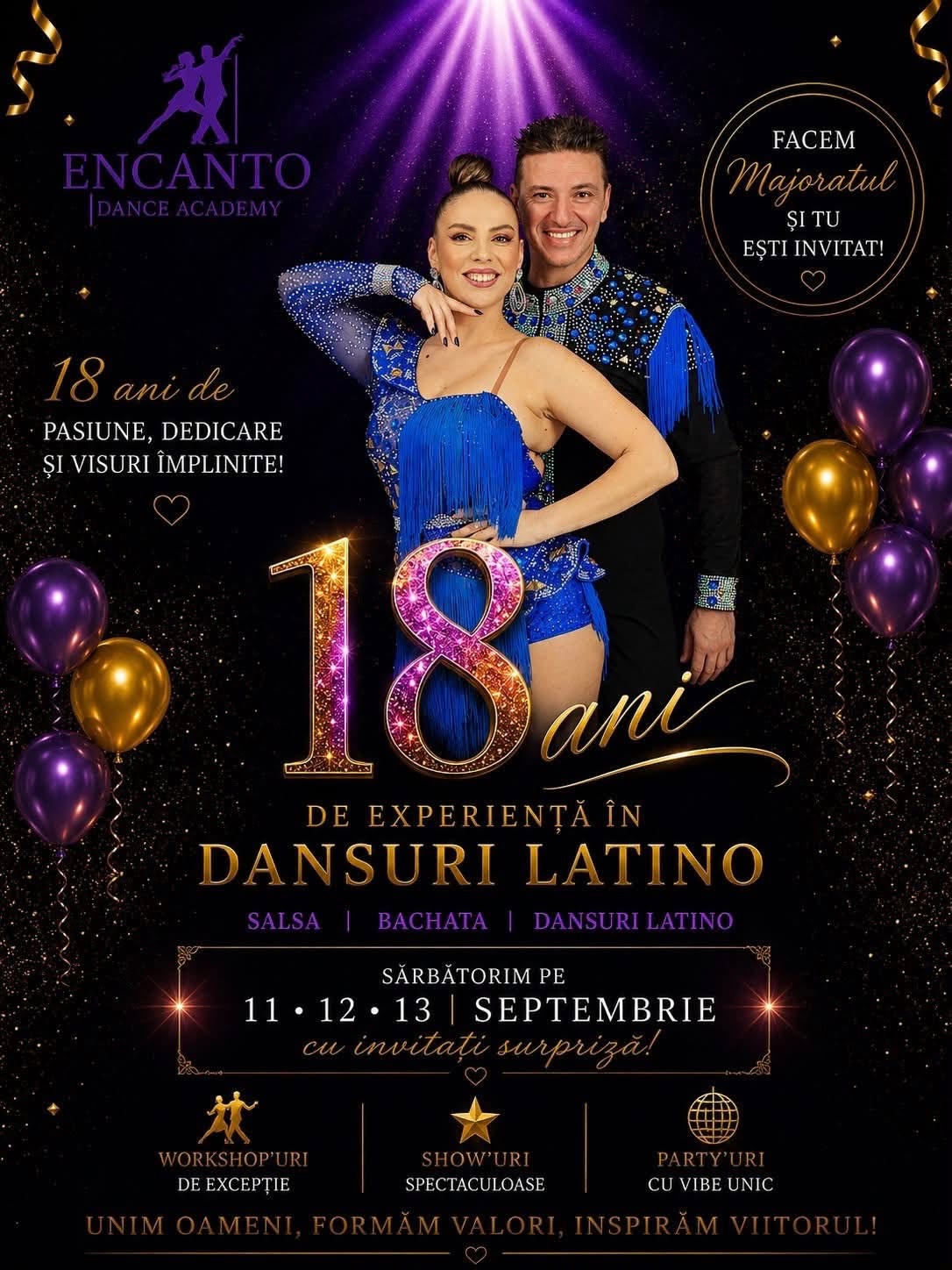 18 Ani de Encanto - Sărbătorim Împreună ✨