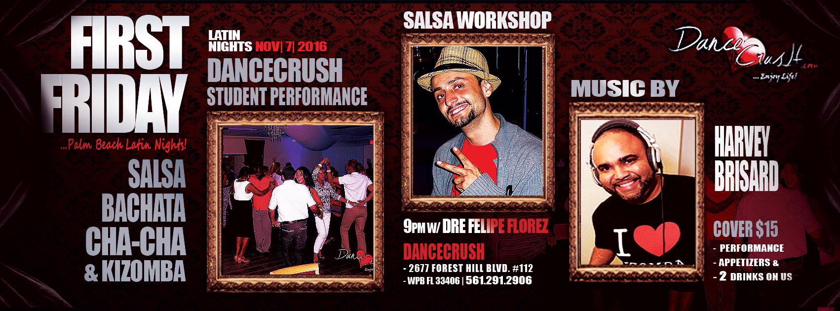 FIRST FRIDAY's" Palm Beach Latin Social!
