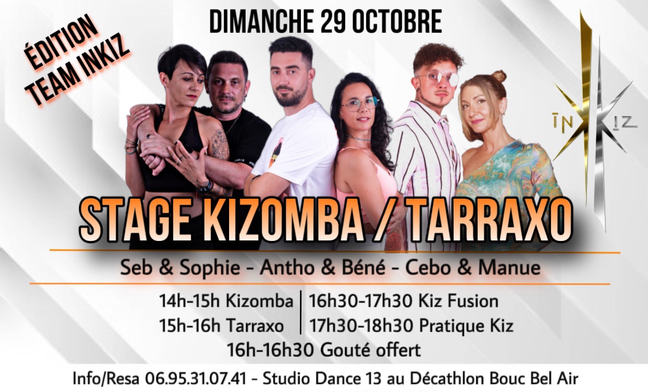Stage Kizomba Tarraxo avec la Team INKIZ
