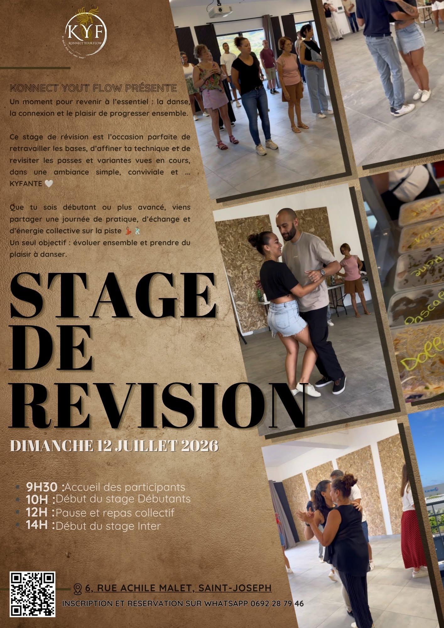 ✨ STAGE DE REVISION ✨ DIMANCHE 12 JUILLET